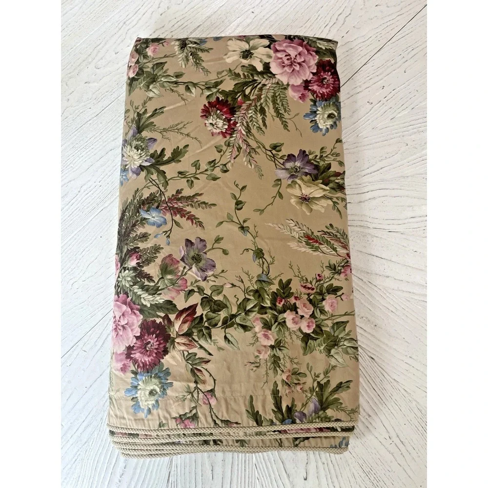 Vintage Ralph Lauren Adriana Romantic Floral Full/Queen Duvet Comforter Cover